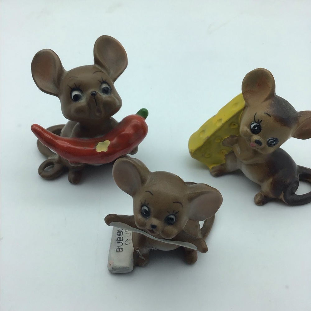 Josef Original Mice figures. Part of the Village Mouse set